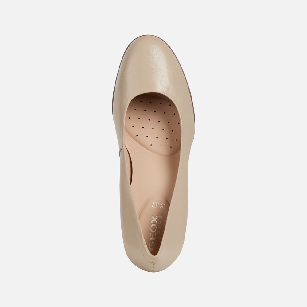 Geox Bayan Stiletto Ayakkabı Bej Rengi - Annya - CVS-072895